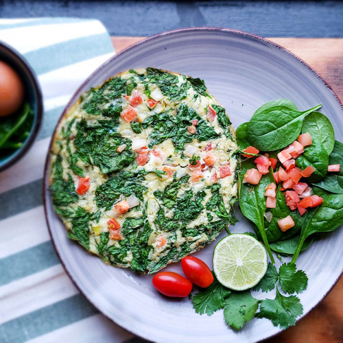 Spinach Omelet